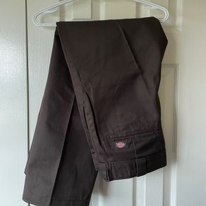 Brown Dickies 874 Original 34'W x 30'L